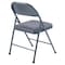 Commercialine Fabric Padded Folding Chair, Star Trail Blue, PK4 974 - alternate 4